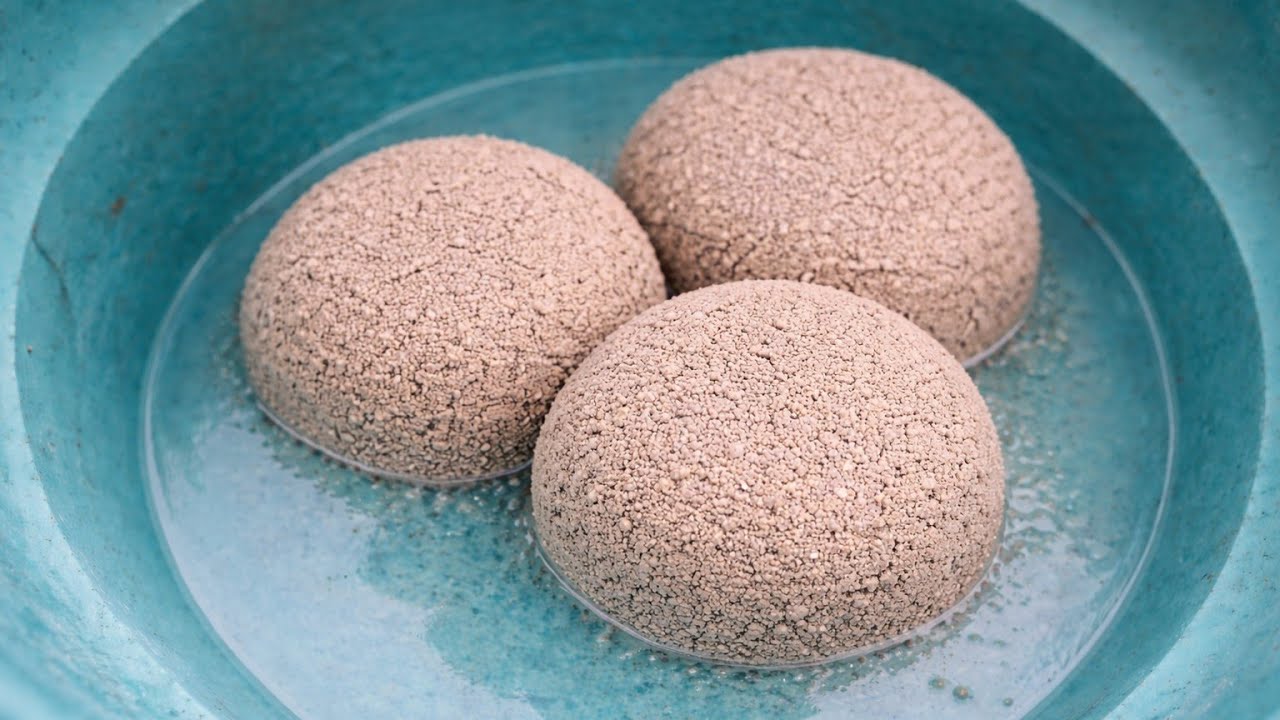 New video Gritty bowls crumbling dry or wet crumble satisfying video 🔥