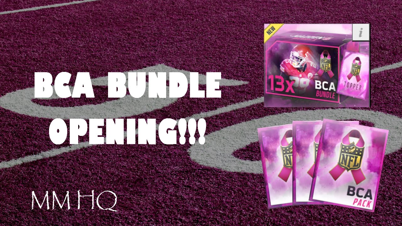 BCA BUNDLE SERIES 2 OPENING!!! ELITE PULL!!! Madden Mobile 16