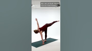 Parivrtta Ardha Chandrasana || Revolved Half Moon