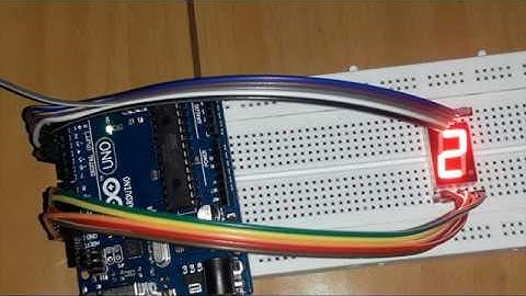 Tutorial Arduino UNO : Menampilkan huruf dan angka pada seven segment