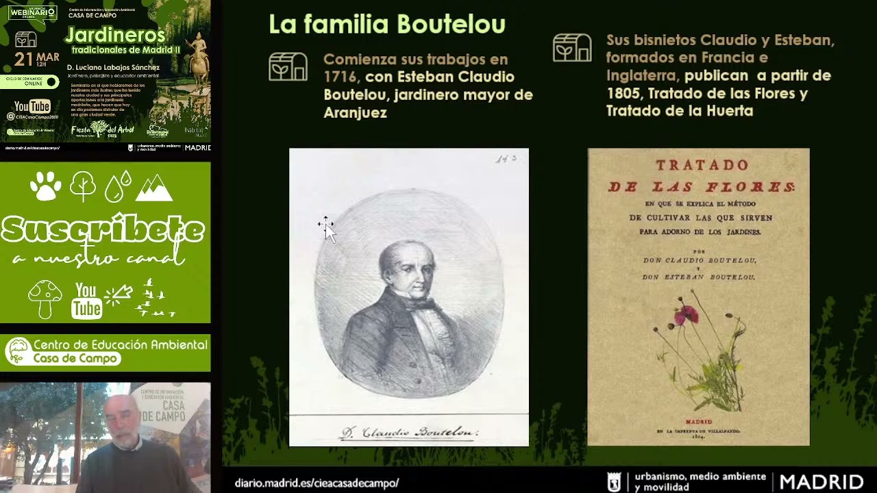 Jardineros tradicionales de Madrid II (webinario)