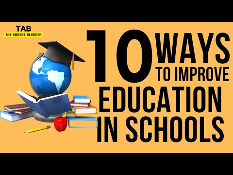 Video: How To Improve The Level Of Education Of Students