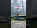 Rainy Day In The Boatyard Summer Boat Boatyard Rainy Day In The Boatyard Summer Boat Boatyard
