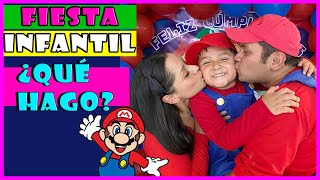 Cómo decorar TU MISMA una fiesta de MARIO BROSS | BONITA DIVERTIDA Y ECONÓMICA