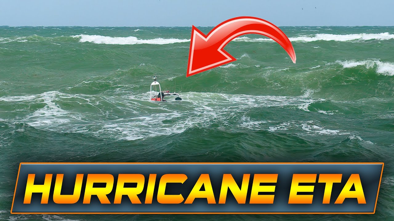 ⁣BOAT BURIED IN WAVES AT HAULOVER INLET! | Boats vs Haulover Inlet | Hurricane ETA
