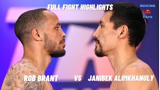 Rob Brant vs Janibek Alimkhanuly | Full Fight Highlights