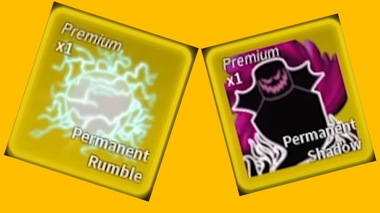 permanent Rumble - Roblox