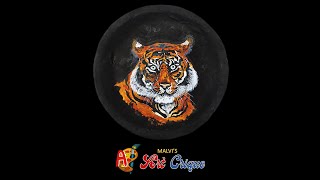 Beautiful Painting On Dish Paper Mache  |Nature | Tiger | Poster Colors