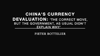 Famous China's Currency Devaluation Wealth