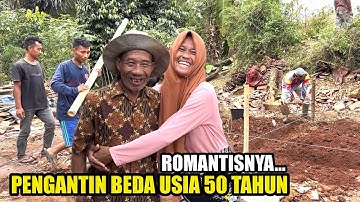 MASYA ALLAH !! PELETAKAN BATU PERTAMA BEDAH RUMAH PASANGAN PENGANTIN BEDA USIA PAK KUSNADI & RATNA