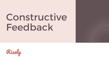 How to Give Constructive Feedback to Employees | Risely