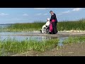 Pope Francis visits the waters of Lac Ste. Anne