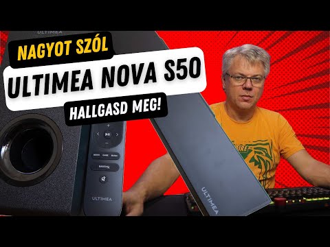 Nagyot szól! Ultimea Nova S50 soundbar teszt