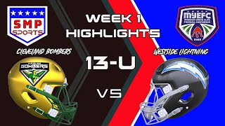 Cleveland Bombers Vs Westside Lightning 13-U