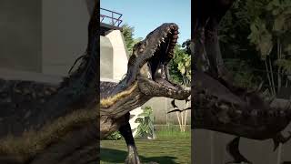 Indoraptor Hunted Down by BABY Indominus Rexes!! | Jurassic World Evolution 2 screenshot 2