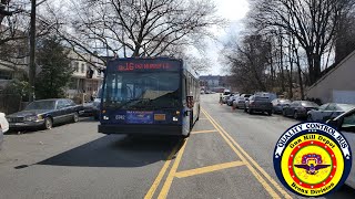 NYCT || Norwood Bound 2019 Nova Bus LFS Diesel #8742 Bx16 Bus at Light Street