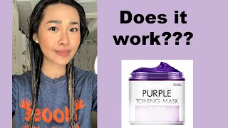 Does Purple Hair Mask Work? Toning Bry Hair At Home Dark Brunette Balayage