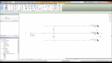 Revit 2017 - Add levels and floor plans tutorial #2 - آموزش ریویت به زبان دری درس دوم