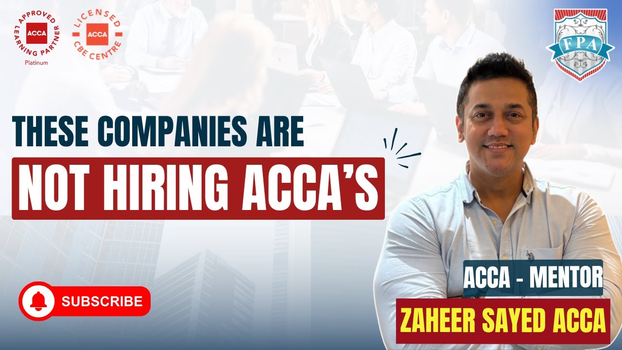 Эти компании не нанимают специалистов с квалификацией ACCA.