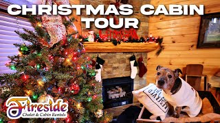 A PIGEON FORGE CHRISTMAS CABIN STAY w/ FIRESIDE CHALETS by Smoky Mountain Family 4,067 views 4 months ago 13 minutes, 56 seconds