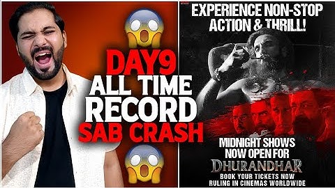 Dhurandhar Create History: Day 9 Box Office Collection |Dhurandhar Crazy Box Office Collection India