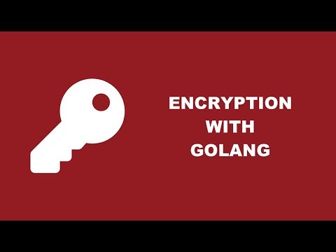 Encrypt And Decrypt Data In A Golang Application With The Crypto Packages