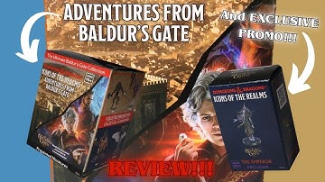 D&D Icons of the Realms: Adventures from Baldur’s Gate - Booster pack review!!!