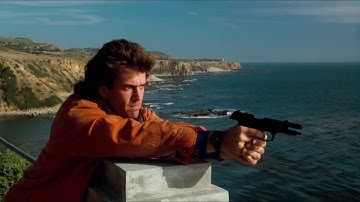 Lethal Weapon (1987) - Helicopter Ambush/Tom Atkins Death