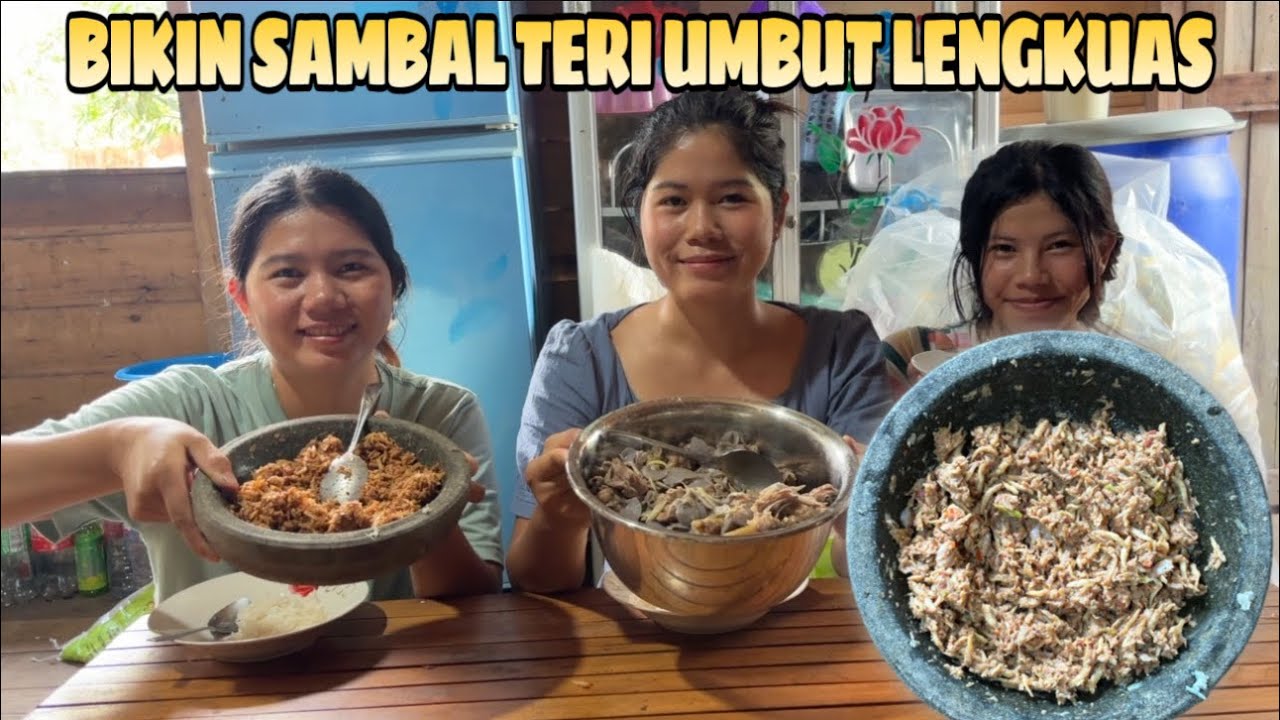 KE KEBUN AMBIL UMBUT LENGKUAS DAN DIMASAKIN AYAM LENGKUAS SAMA CE DEVI
