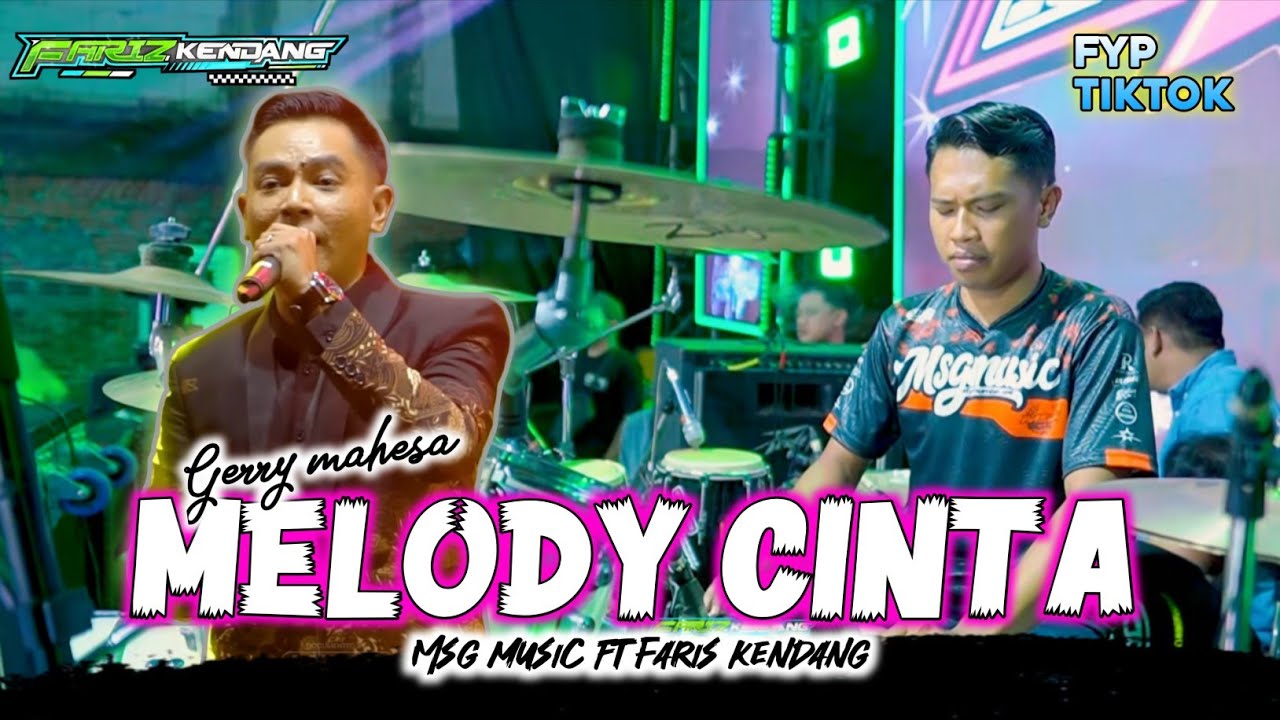 MELODI CINTA // GERRY MAHESA // COVER FARIS KENDANG PUWENAK BANGET