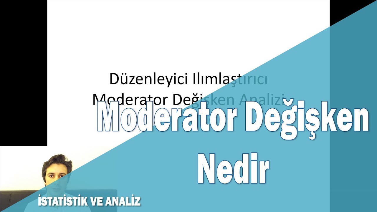D zenleyici Il mla t r c Moderator De i ken Nedir Moderator