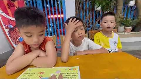 Tiếng Anh Giao Tiếp Phan Thiết: Tom, Ben and Henry practice talking about Phonics F-f