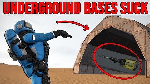 WHY UNDERGROUND BASES SUCK !!!! - Space Engineers