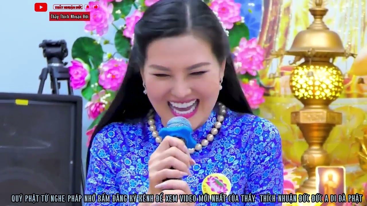 CA SĨ KIM THOA HÁT CÚNG DƯỜNG CHÙA THẦY NHUẬN ĐỨC CỰC KỲ HAY
