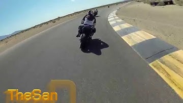 Chuckwalla Valley Raceway Second Session B Group ( HD POV ) GoPro Hero Back