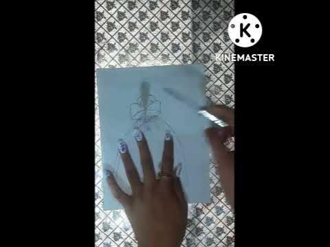 Nice dress Painting // easy idea @// dress painting 