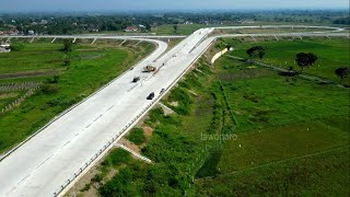 Progress Exit Tol Karanganom, Simpang Susun Kapungan, Polanharjo - Tol Jogja Solo Update 17 Mei 2024