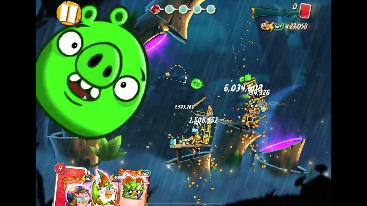 Angry Birds 2 AB2 King Pig Panic - 2025/06/09 for extra Stella card