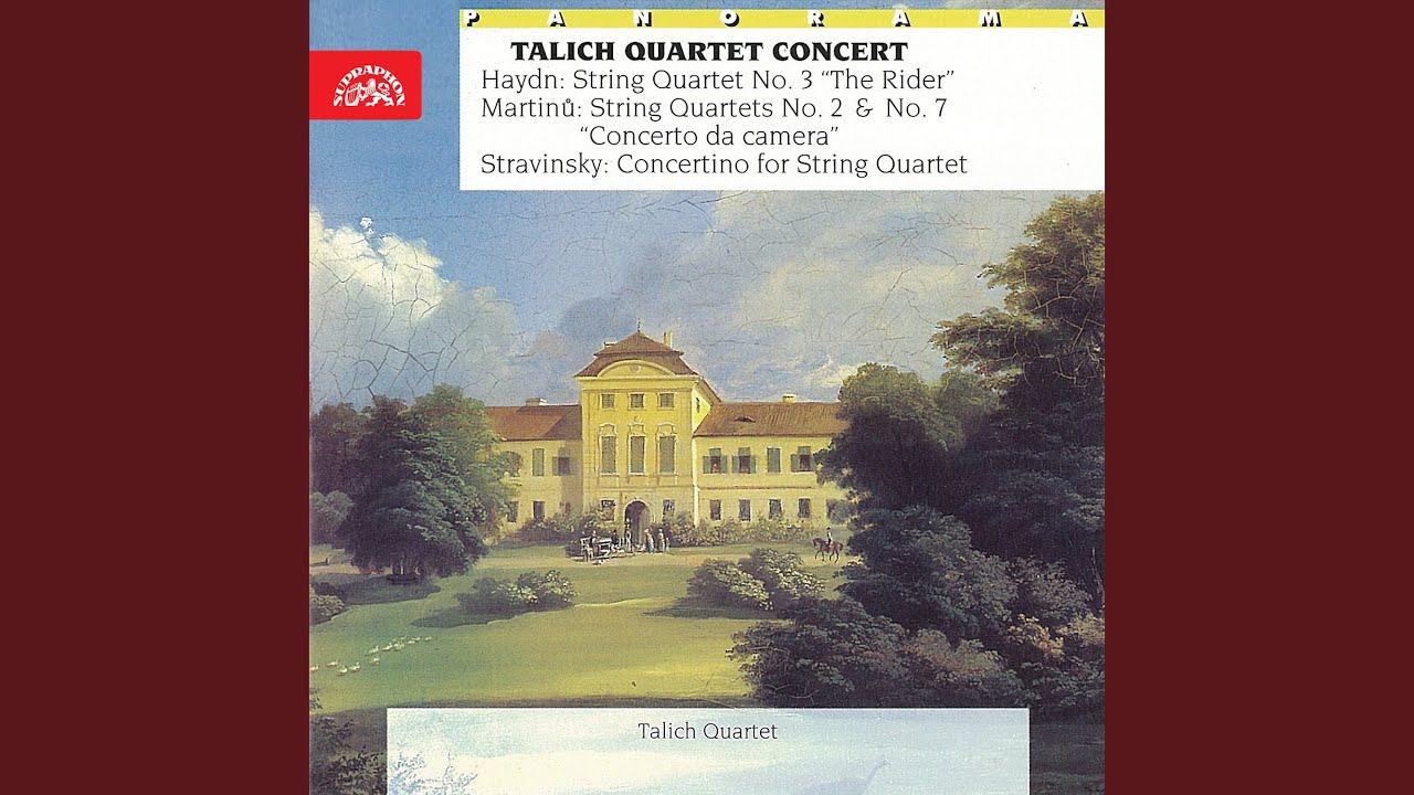 Watch String Quartet No. 2, H. 150 - Andante on YouTube