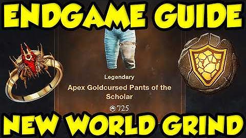 BEST ENDGAME NEW WORLD TIPS! New World Aeternum Endgame Guide