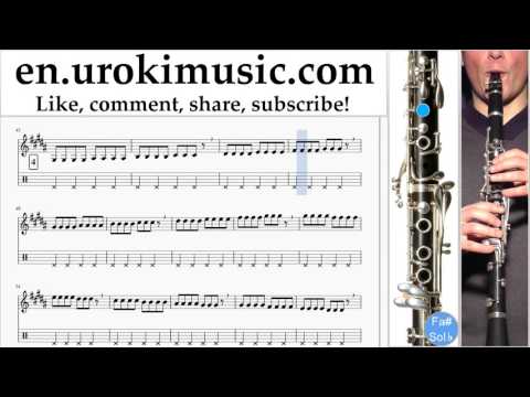 how-to-play-clarinet-sia-elastic-heart-part#1-melody-school-learn-class-course-tutorial-sheet