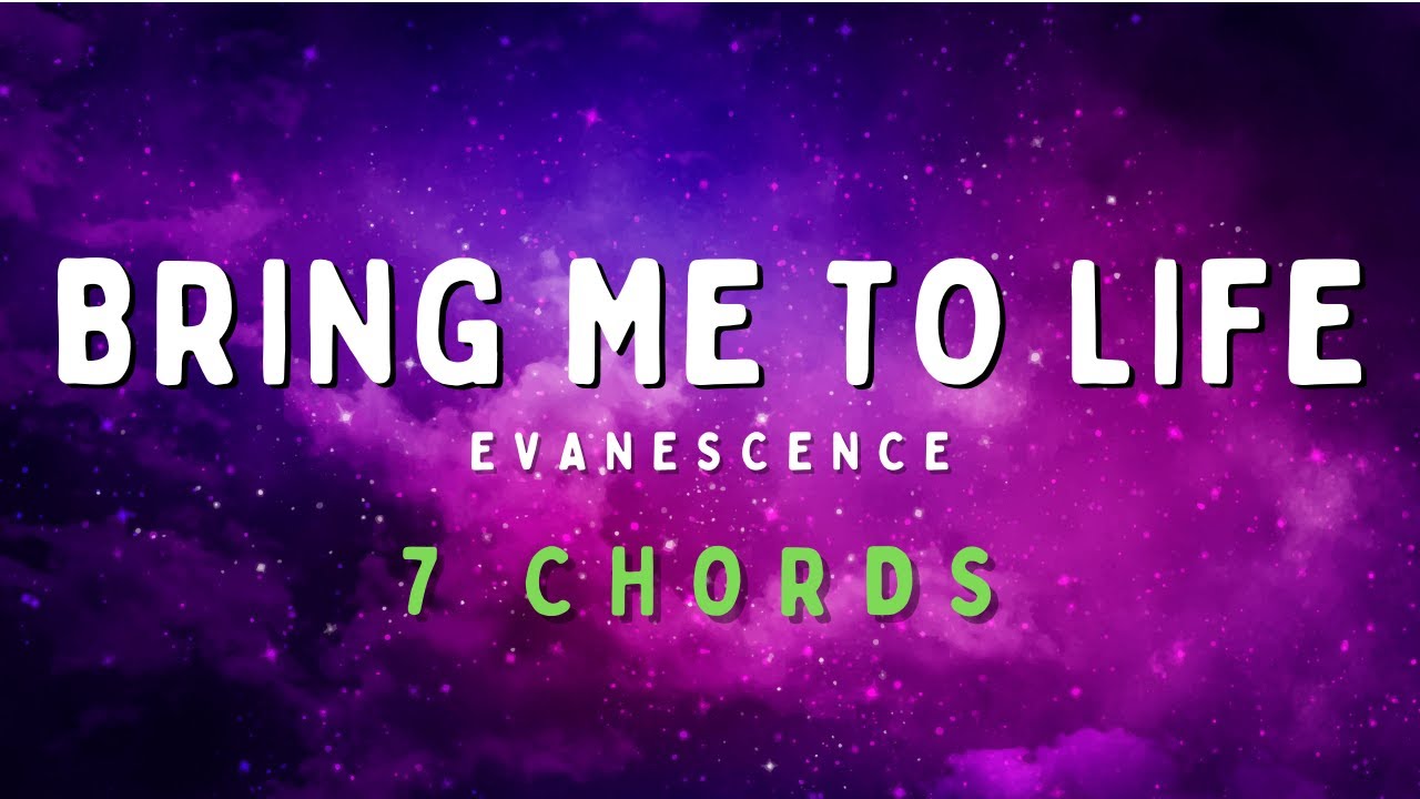 bring me to life chords