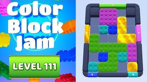 Color Block Jam Level 111 Solution Walkthrough