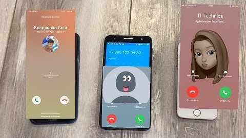 Alcatel vs iPhone SE vs Huawei incoming + Outgoing Call