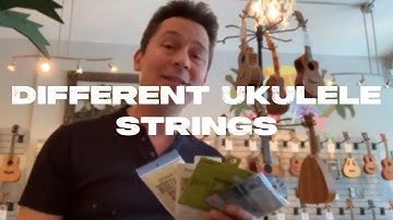 Ukulele Strings - What’s the difference? Nylgut, Flurocarbon explained at Aloha City Ukes