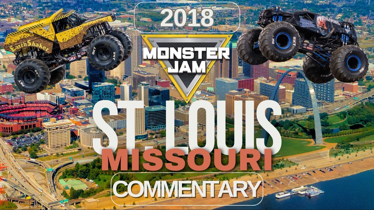 THE CRAZY CRUSADER! Monster Jam St Louis 2018 Commentary - YouTube