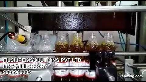 edible #oilfilling,capping machine, #oilpackaging, #capsealing - Filsilpek - +919054294961