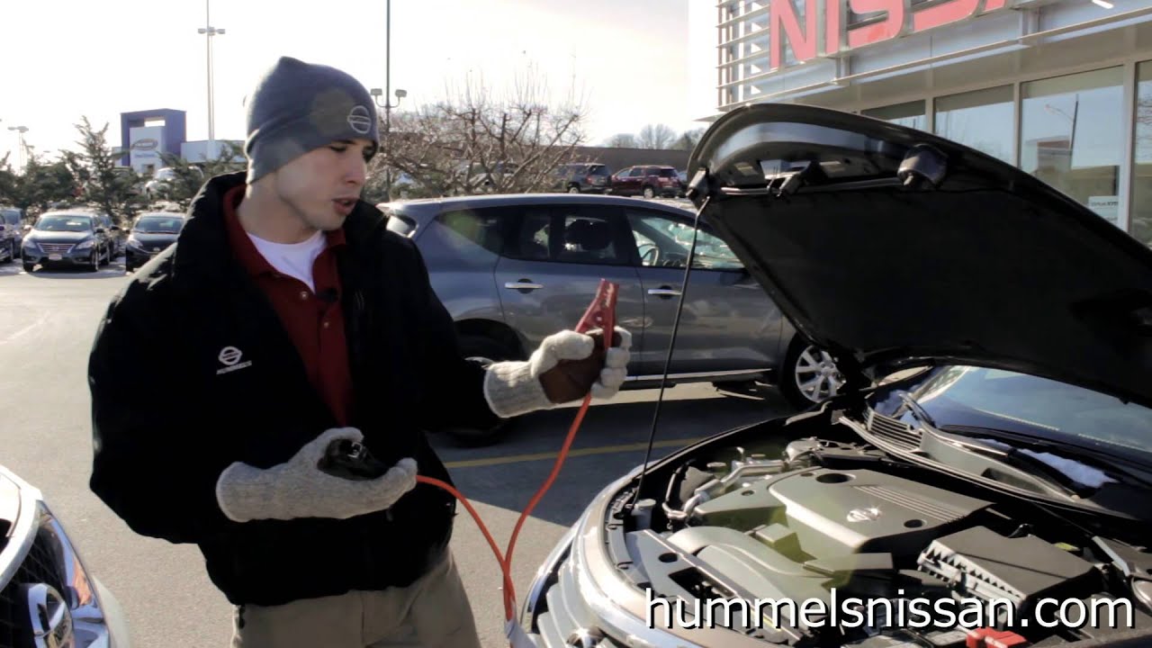 Where To Put Jumper Cables On Nissan Altima