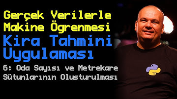 6. Bölüm: Oda Sayısı ve Metrekare Sütunlarının Oluşturulması | Gerçek Verilerle Makine Öğrenmesi