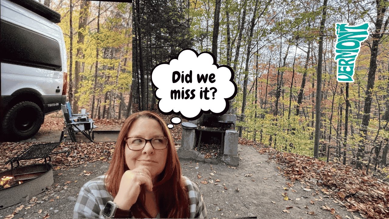 Autumn Van Camping | Vermont's Most Scenic Leaf Peeping Route